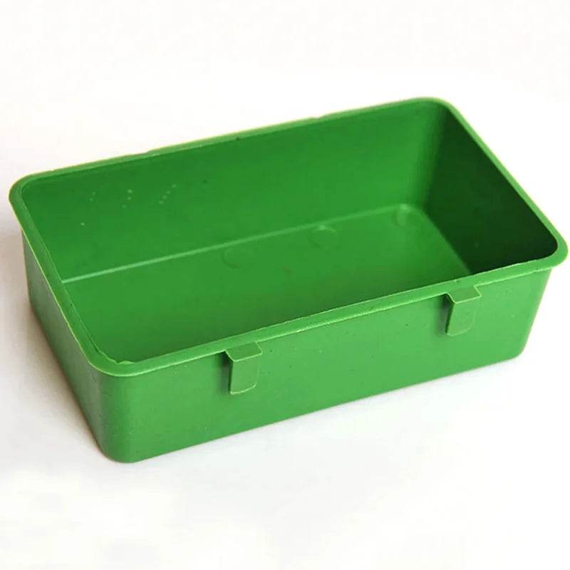 Baignoire d'eau pour oiseaux, 1 pièce, bol pour oiseaux de compagnie, perroquets, perruches, Cage de bain suspendue, petite Cage à perroquets, accessoires pour animaux de compagnie - Animaleriex
