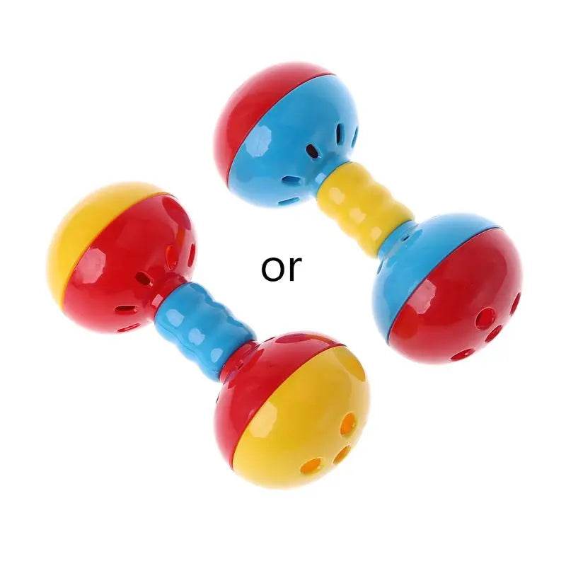 Jouet interactif en plastique coloré pour perroquet, double boule, oiseau, pour cacatoès gris africain, petits et moyens perroquets Y5GB - Animaleriex