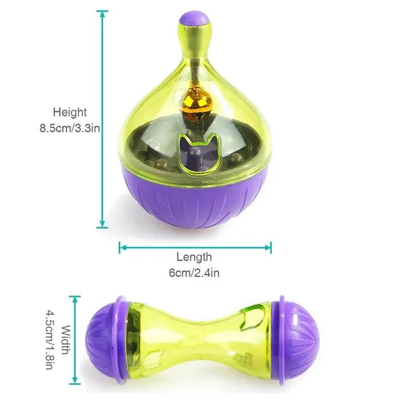 Gobelet pour animaux de compagnie, jouet pour chat et chien, Puzzle, récipient de nourriture qui fuit, jouet pour chien, boule de nourriture qui fuit - Animaleriex