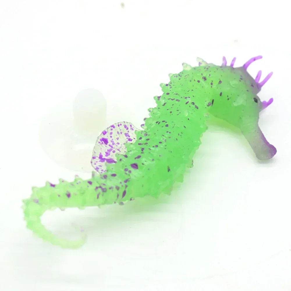 Aquarium artificiel lumineux, poisson-lion, paysage en Silicone, faux poisson flottant, lueur dans la nuit, ornement, décoration de la maison - Animaleriex