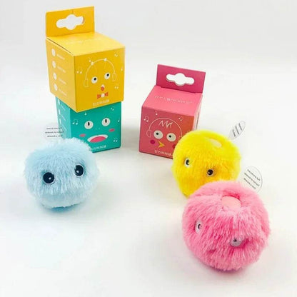 Jouets intelligents en peluche pour chat, jouet électrique d'entraînement à l'herbe à chat, chaton tactile, produit pour animaux de compagnie, balle à couinement - Animaleriex