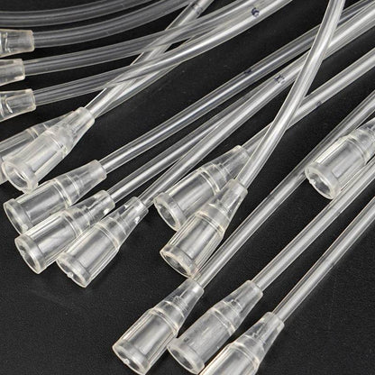 Mangeoire pour animal domestique, 10 pièces, petit Animal, chat, chien, Pigeon, perroquet, oiseaux, Tube d'aiguille d'alimentation, tuyau d'injection de liquide, fournitures en plastique - Animaleriex