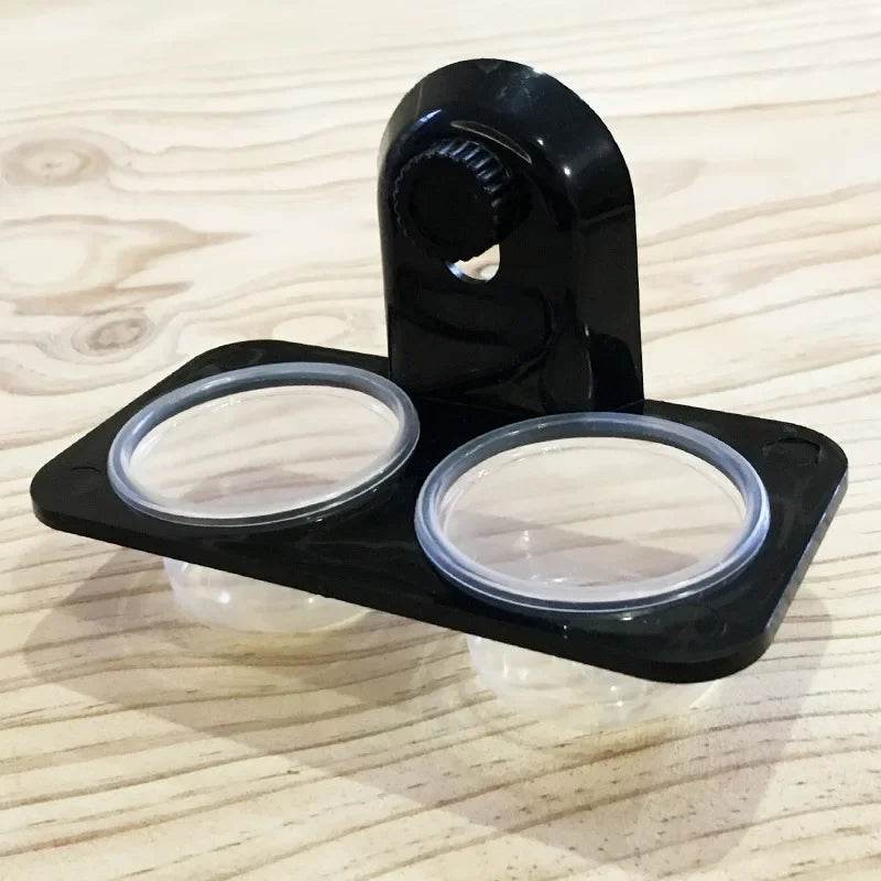 Réservoir d'alimentation en eau pour reptiles, 1 pièce, réservoir d'insectes, d'araignées, de fourmis, de serpent, Gecko, bol d'alimentation en eau, boîte d'alimentation d'élevage, fournitures pour animaux de compagnie - Animaleriex