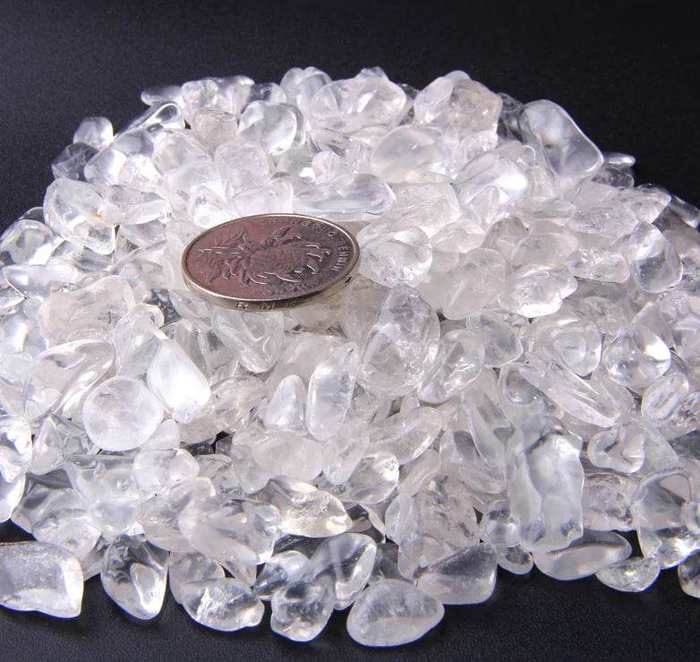 Pierres naturelles cristaux de gravier puce minerai de Quartz minéraux Reiki guérison Agates roulées spécimen maison Aquarium Aquarium décoration - Animaleriex