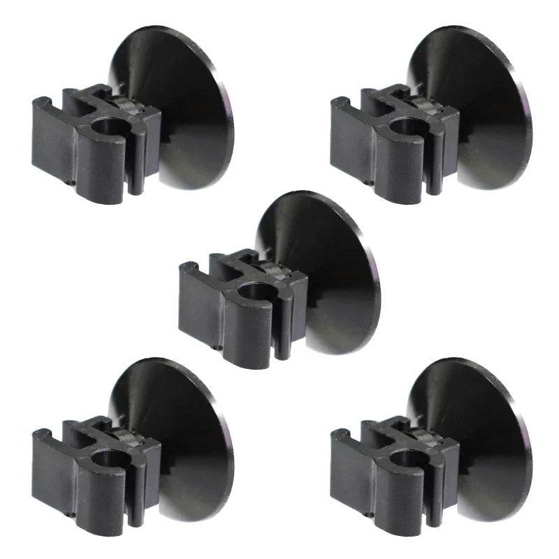 Pince à ventouse pour Aquarium, 5 pièces, Tube à oxygène, pompe, cordon d'alimentation, boucle de fil, finition, ventouses, accessoires d'aquarium - Animaleriex