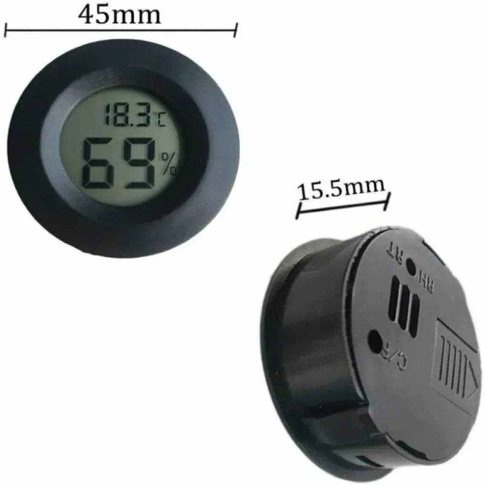 Accessoires d'aquarium pour reptiles, capteur de température, humidificateur numérique de haute précision, thermomètre, produits pour animaux de compagnie, climatisation - Animaleriex