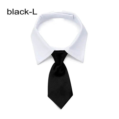 Cravate formelle pour chien et chat, nœud papillon de smoking, collier noir et rouge pour chien et chat, accessoires pour animaux de compagnie, pour mariage, vacances et cadeau de fête - Animaleriex