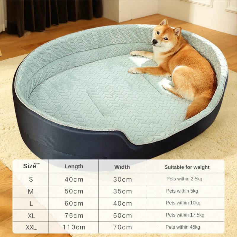 Lit pour chien chat chenil pour chien moyen canapé-lit coussin pour animal de compagnie apaisant lit pour chien maison fournitures pour animaux de compagnie accessoires quatre saisons universel - Animaleriex