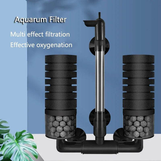 Filtre d'aquarium noir pour Aquarium réservoir de poissons pompe à Air écumeur filtre éponge biochimique Aquarium Bio filtres Filtro Aquario - Animaleriex