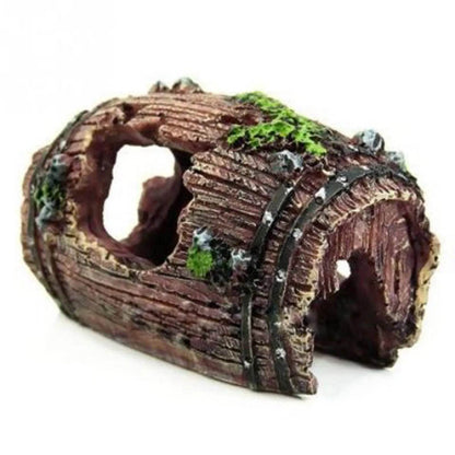 Pont artificiel en résine pour Aquarium, décoration de paysage, accessoires d'équipement d'aquarium, ornement de grotte, poissons aquatiques pour animaux de compagnie - Animaleriex