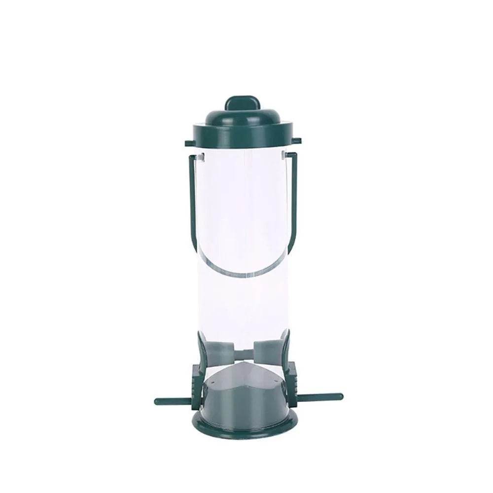 Mangeoire pour oiseaux à trous multiples outil d'alimentation automatique des pieds mangeoire pour oiseaux pour animaux de compagnie distributeur de nourriture pour animaux de compagnie suspendu en plein air pour animaux volants - Animaleriex