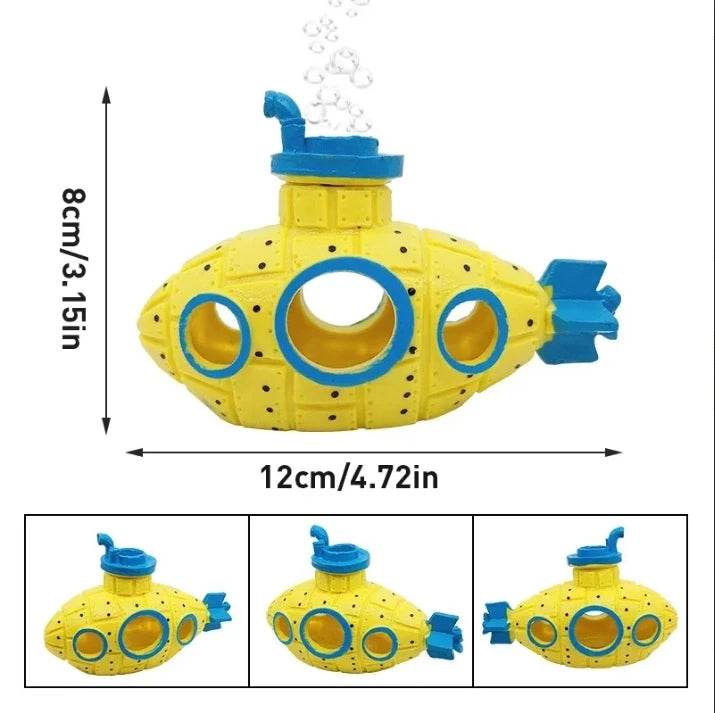 Ornements sous-marins en résine, abri pour poissons et crevettes, accessoires d'aménagement paysager pour Aquarium, décorations pour Aquarium - Animaleriex