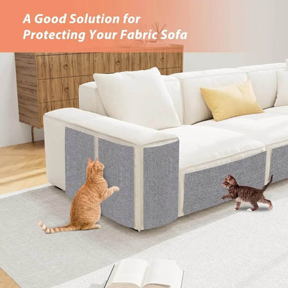 Tapis à gratter auto-adhésif pour chat, tapis à découper, poste à gratter pour chat, Protection anti-rayures pour meubles de canapé - Animaleriex