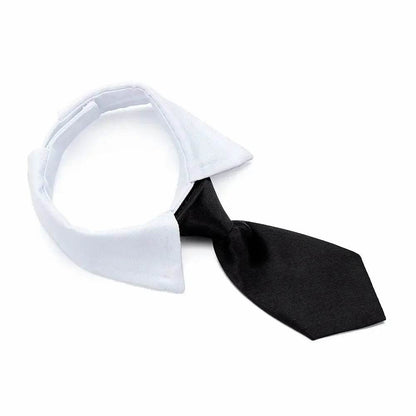Cravate formelle pour chien et chat, nœud papillon de smoking, collier noir et rouge pour chien et chat, accessoires pour animaux de compagnie, pour mariage, vacances et cadeau de fête - Animaleriex