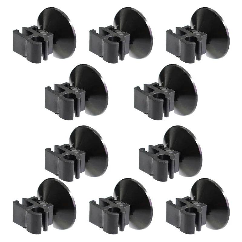 Pince à ventouse pour Aquarium, 5 pièces, Tube à oxygène, pompe, cordon d'alimentation, boucle de fil, finition, ventouses, accessoires d'aquarium - Animaleriex