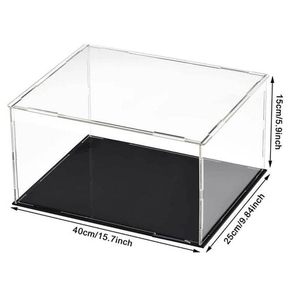 Présentoir en acrylique transparent, anti-poussière, jouet, voiture, camions, fourgonnettes, boîte de modèle, Collection, rangement, comptoir, boîte d'exposition - Animaleriex