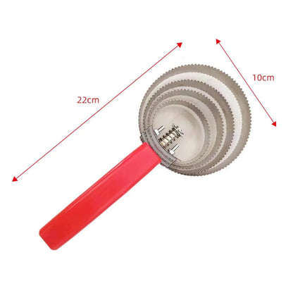 Peigne à curry réversible avec prise confortable en acier inoxydable, brosse à curry double face pratique pour vache, cheval, chien, animal de compagnie, bétail - Animaleriex
