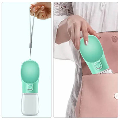 Bouteille d'eau Portable pour chien, récipient de nourriture et d'eau pour chien, bol d'alimentation pour animaux de compagnie, bols à boire de voyage en plein air, distributeur d'eau - Animaleriex