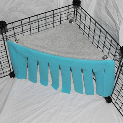 Tente à bande de pampilles pour animaux de compagnie, cachette, cachette, cochon d'inde, Hamster, hérisson, rideau de hamac, petits animaux de compagnie, lit suspendu, coin de nid, tapis de maison - Animaleriex