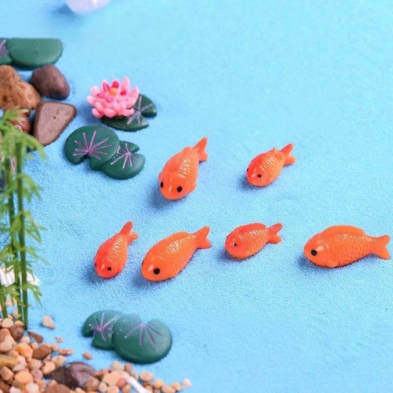 Accessoires de jardin féerique, puits d'eau de source miniatures, pont de bateau, ornement de Statue, Figurines de paysage, décor artisanal de jardin de maison - Animaleriex