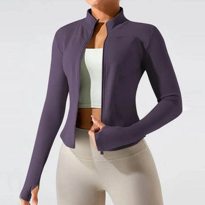 MXLLINA hiver thermique équitation veste de cheval femmes fermeture éclair manteau équestre velours peluche épaissi Sport à manches longues haut vêtements - Animaleriex