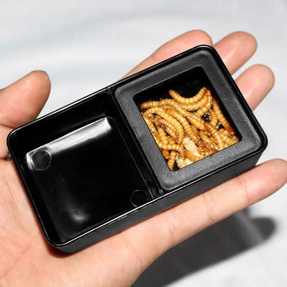 Bol d'alimentation en plastique pour reptiles, Double grille Anti-fuite, bassin d'alimentation en eau, araignée, lézard, insectes, tortue, fournitures d'élevage - Animaleriex