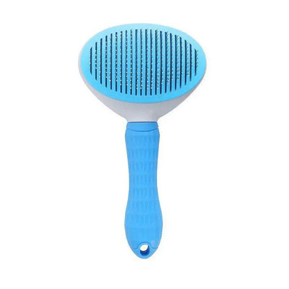 Brosse à poils d'animaux, peigne pour chat/chien, soins de toilettage, aiguille de nettoyage, peigne en acier inoxydable, cheveux longs, accessoires pour animaux de compagnie, chiens et chats - Animaleriex