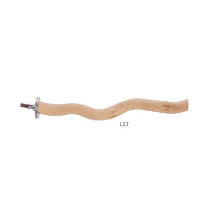 Tige de support pour perroquet, jouets, fourchette en bois, branche, perche, Cage à oiseaux, balançoire suspendue, jouet à mâcher, aire de jeux, fournitures pour oiseaux, 1 pièce - Animaleriex