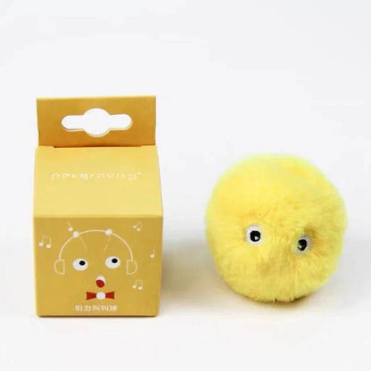 Jouets intelligents en peluche pour chat, jouet électrique d'entraînement à l'herbe à chat, chaton tactile, produit pour animaux de compagnie, balle à couinement - Animaleriex
