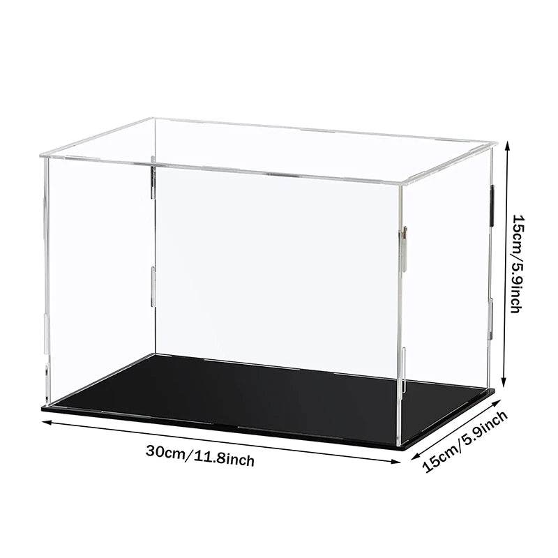 Présentoir en acrylique transparent, anti-poussière, jouet, voiture, camions, fourgonnettes, boîte de modèle, Collection, rangement, comptoir, boîte d'exposition - Animaleriex