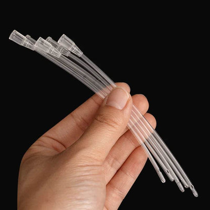 Mangeoire pour animal domestique, 10 pièces, petit Animal, chat, chien, Pigeon, perroquet, oiseaux, Tube d'aiguille d'alimentation, tuyau d'injection de liquide, fournitures en plastique - Animaleriex