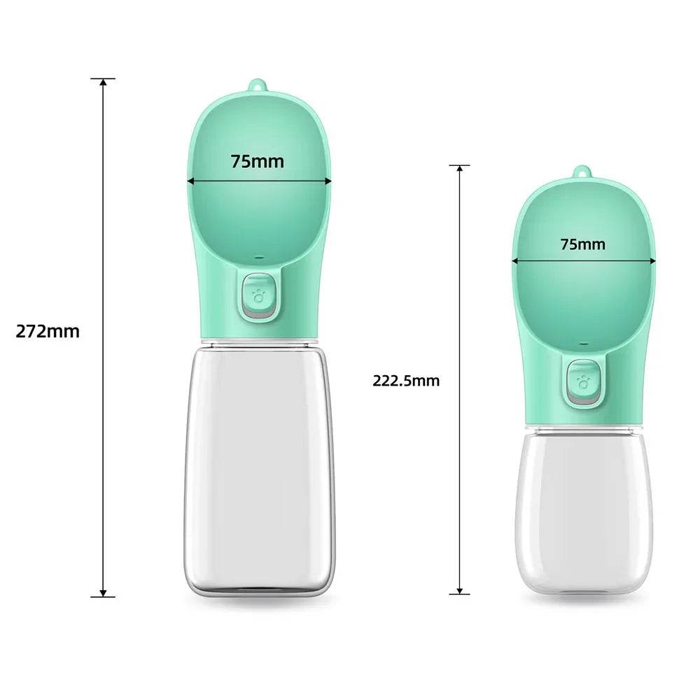 Bouteille d'eau Portable pour chien, récipient de nourriture et d'eau pour chien, bol d'alimentation pour animaux de compagnie, bols à boire de voyage en plein air, distributeur d'eau - Animaleriex