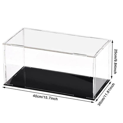 Présentoir en acrylique transparent, anti-poussière, jouet, voiture, camions, fourgonnettes, boîte de modèle, Collection, rangement, comptoir, boîte d'exposition - Animaleriex