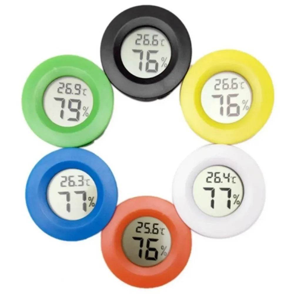 Accessoires d'aquarium pour reptiles, capteur de température, humidificateur numérique de haute précision, thermomètre, produits pour animaux de compagnie, climatisation - Animaleriex