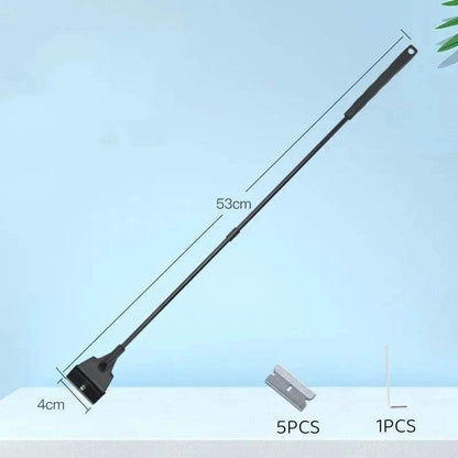 Outils de nettoyage d'aquarium, élimination des algues de sable plat, grattoir à algues en verre à double usage, outils de nettoyage ménagers, accessoires d'aquarium - Animaleriex