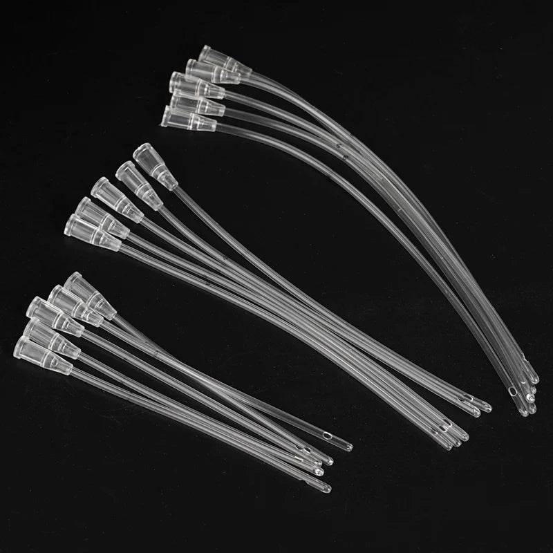 Mangeoire pour animal domestique, 10 pièces, petit Animal, chat, chien, Pigeon, perroquet, oiseaux, Tube d'aiguille d'alimentation, tuyau d'injection de liquide, fournitures en plastique - Animaleriex