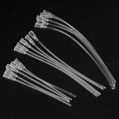 Mangeoire pour animal domestique, 10 pièces, petit Animal, chat, chien, Pigeon, perroquet, oiseaux, Tube d'aiguille d'alimentation, tuyau d'injection de liquide, fournitures en plastique - Animaleriex