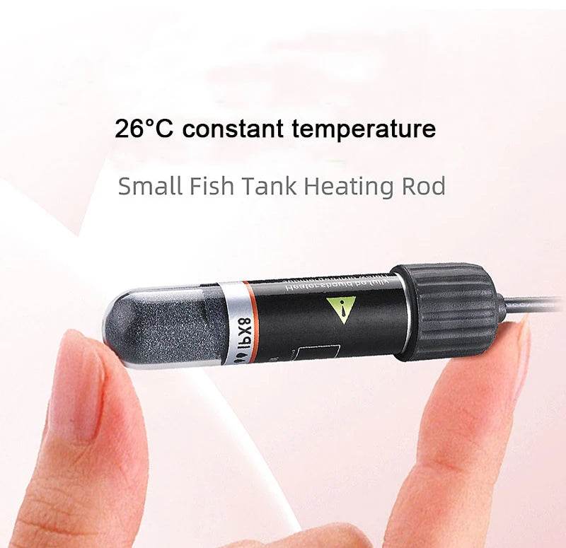 Mini tige chauffante USB pour petit Aquarium, 26 °C, température constante, Thermostat Submersible, 10W - Animaleriex