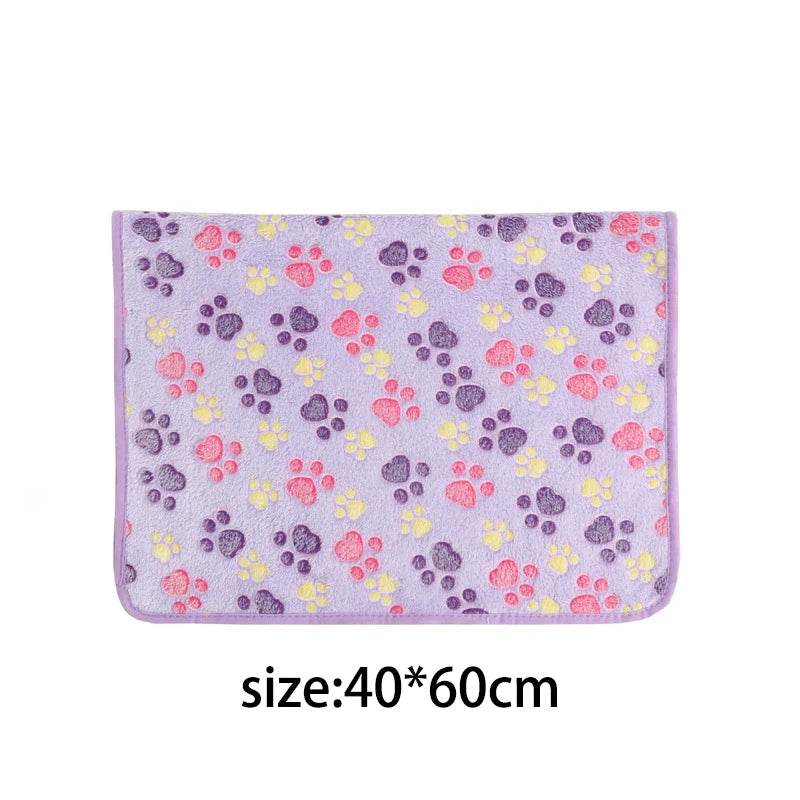 Couverture chaude d'hiver pour animaux de compagnie, 40x60cm, pour chien, mignonne, chaude et confortable, coussin pour chat et chien, fournitures pour animaux de compagnie - Animaleriex
