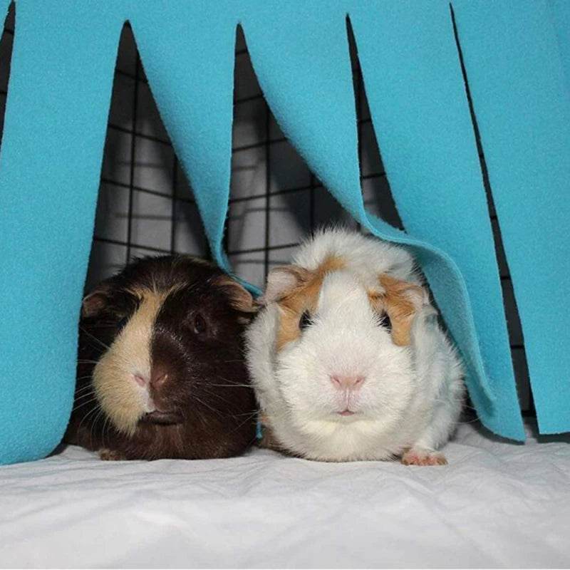 Tente à bande de pampilles pour animaux de compagnie, cachette, cachette, cochon d'inde, Hamster, hérisson, rideau de hamac, petits animaux de compagnie, lit suspendu, coin de nid, tapis de maison - Animaleriex