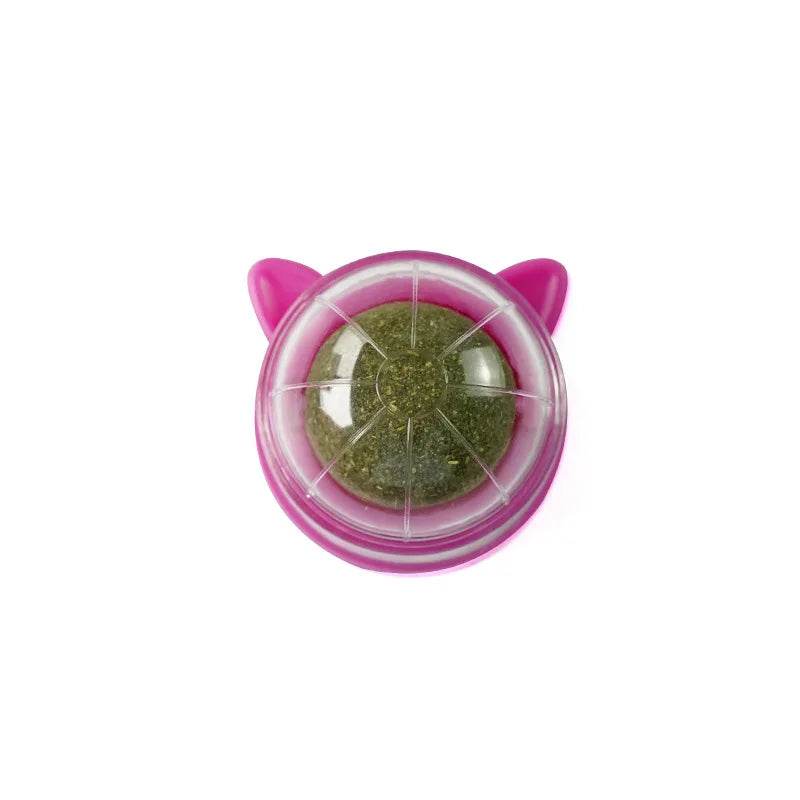 Poste à gratter naturel en herbe à chat, grattoir pour chat, autocollant mural, boule, jouet, produits pour animaux de compagnie, jouets thérapeutiques sains, maison - Animaleriex