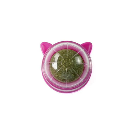 Poste à gratter naturel en herbe à chat, grattoir pour chat, autocollant mural, boule, jouet, produits pour animaux de compagnie, jouets thérapeutiques sains, maison - Animaleriex