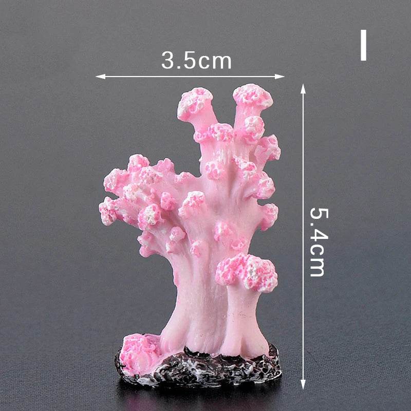 Décoration d'aquarium de corail artificiel, émule d'étoile de mer, décoration de paysage de récif en résine, décoration de table artisanale - Animaleriex