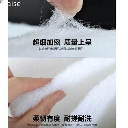 Filtre biochimique Super épais pour Aquarium, éponge en coton pour Aquarium, écumoire en mousse de coton Bio - Animaleriex