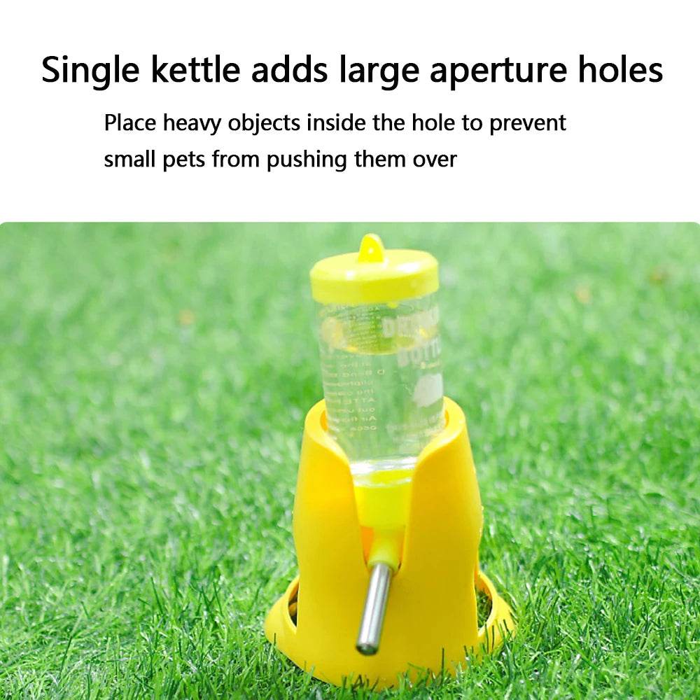 Distributeur d'eau pour Hamster, distributeur automatique pour petits animaux, bouteille d'eau potable, bols, plat avec récipient de nourriture pour cochon d'inde, Rat - Animaleriex