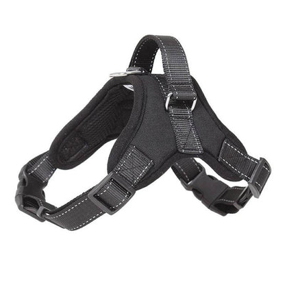 Harnais de selle réfléchissant pour chien, réglable, pour animaux de compagnie, sans traction, entraînement à la marche, pour petits, moyens et grands chiens, sangle de poitrine, produit - Animaleriex