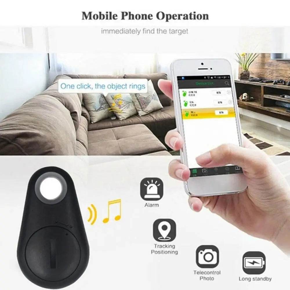 Traceur GPS Portable, GPS, Bluetooth 5.0, clé Mobile, mode, animaux intelligents, alarme Anti-perte, portefeuille sans fil, localisateur de clé, rappel - Animaleriex