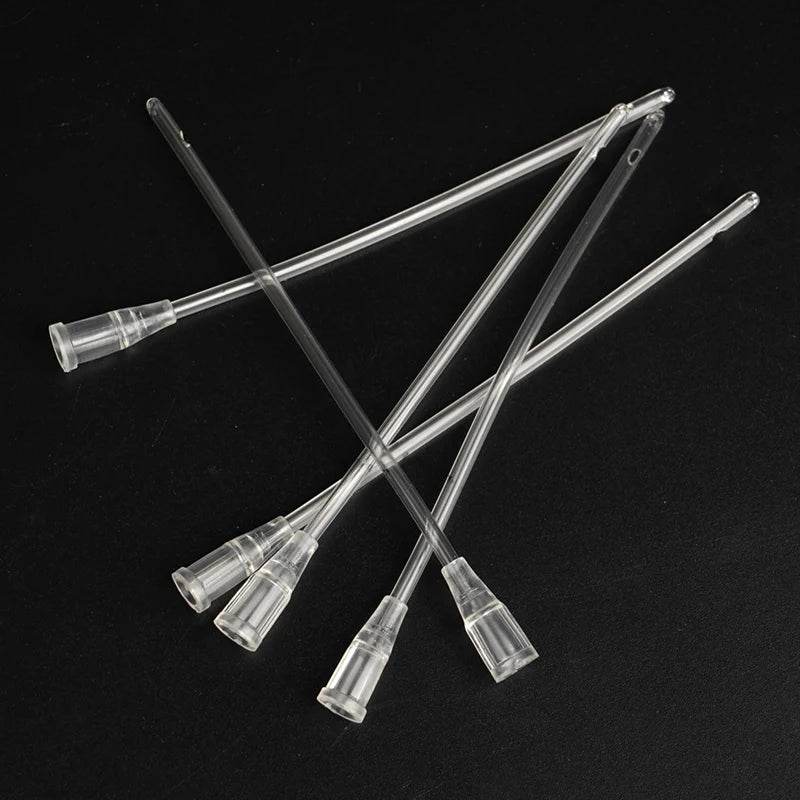 Mangeoire pour animal domestique, 10 pièces, petit Animal, chat, chien, Pigeon, perroquet, oiseaux, Tube d'aiguille d'alimentation, tuyau d'injection de liquide, fournitures en plastique - Animaleriex