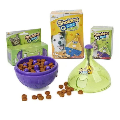 Gobelet pour animaux de compagnie, jouet pour chat et chien, Puzzle, récipient de nourriture qui fuit, jouet pour chien, boule de nourriture qui fuit - Animaleriex