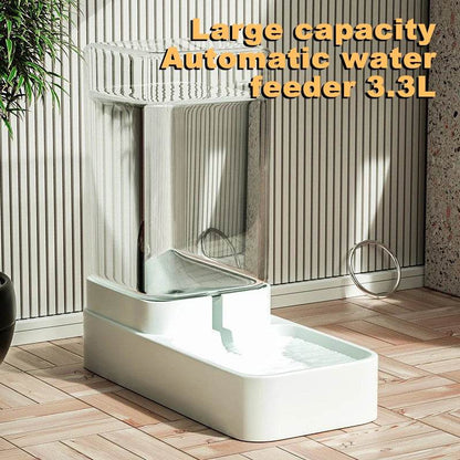 Mangeoire pour chien Distributeur d'eau pour chat Mangeoire automatique pour chat et distributeur d'eau pour chat Mangeoire pour chat par gravité Distributeur de stockage de nourriture Conteneur - Animaleriex